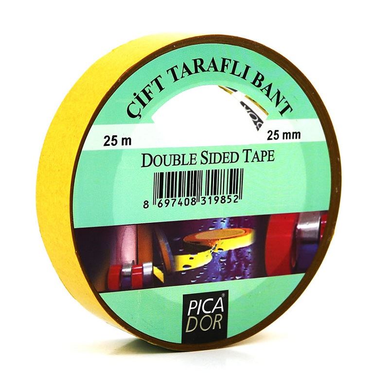 Picador 25 Mm X 25 Mt Çift Taraflı Bant Kl 005